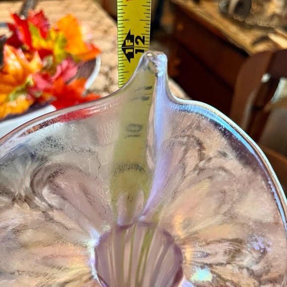 Rick Strini Hand Crafted Art Glass Vase Signed - Picture 8 of 10